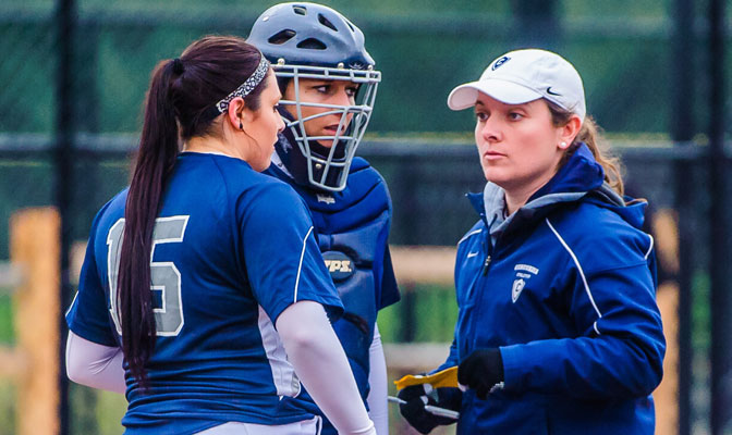 Kosderka-Farrell is in her 12th year as head softball coach at Concordia.  She also serves as an assistant athletic director for the Cavaliers.